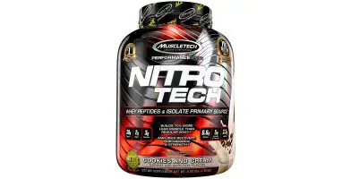 An in depth review of the MuscleTech Nitro Tech Whey Protein in 2018
