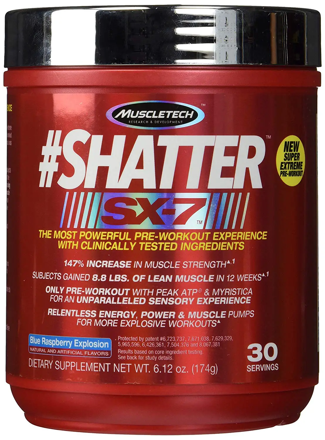 We reviewed #Shatter SX-7 Pre-Workout by MuscleTech! 
