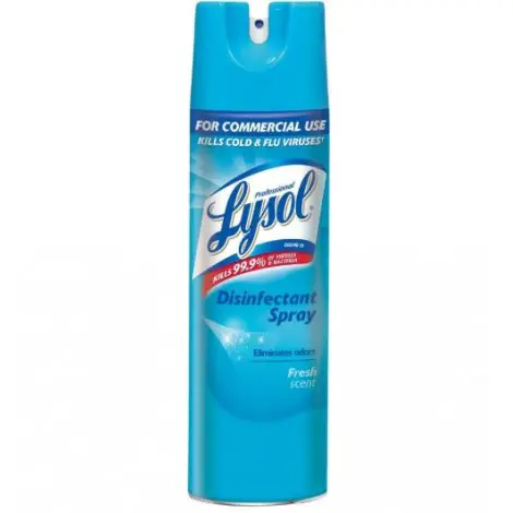 Lysol Professional disinfectant spray for gym equipment