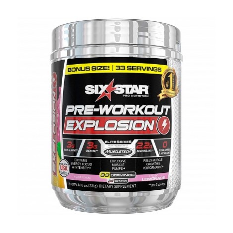 3. Six Star Explosion Pre-Workout