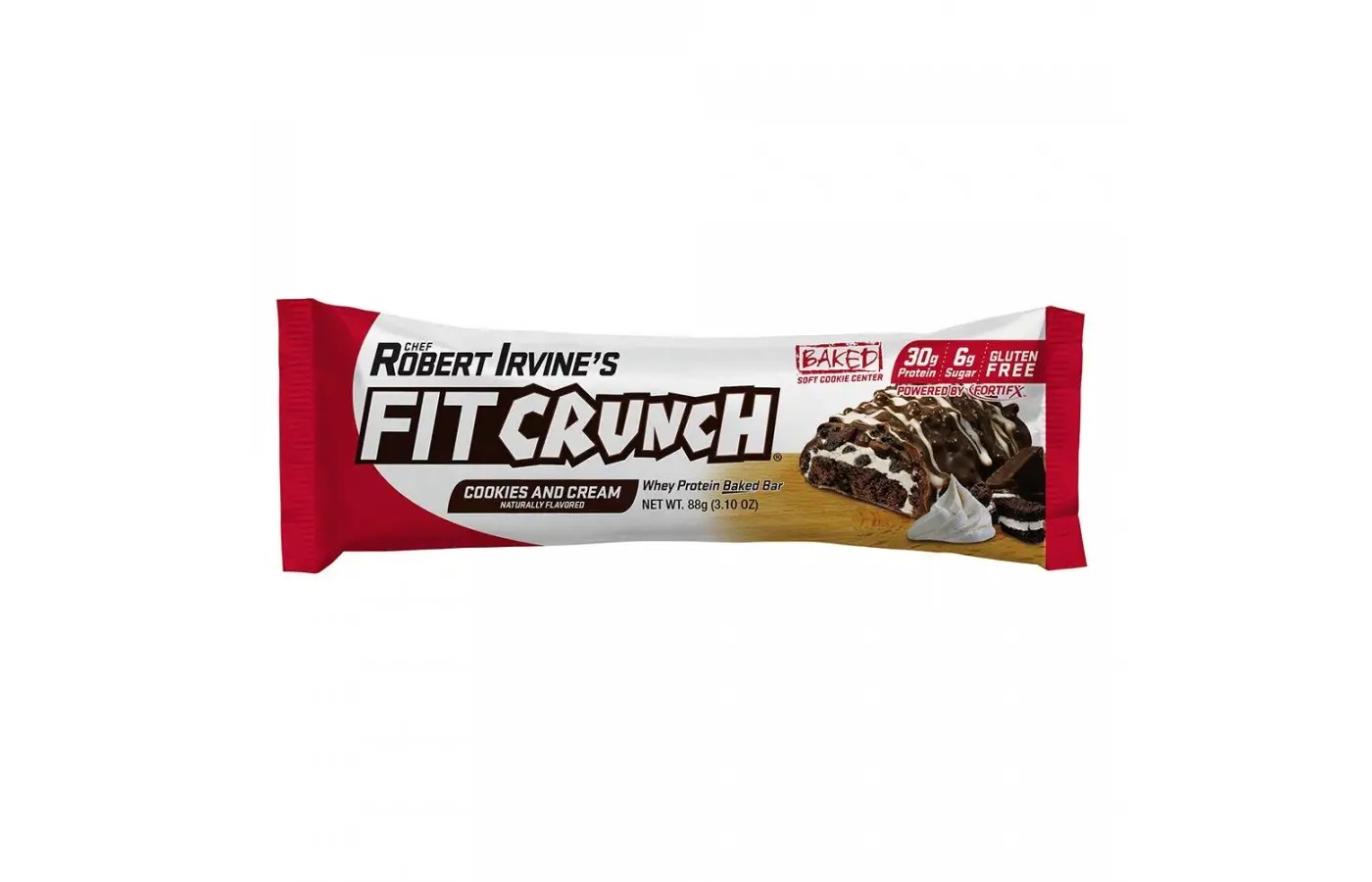 Fitcrunch single cookies and cream