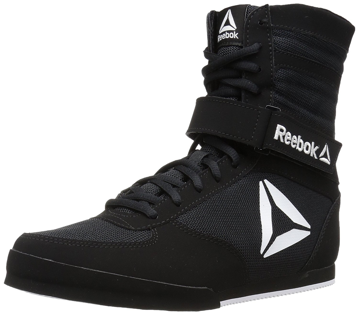reebok boxing boots red