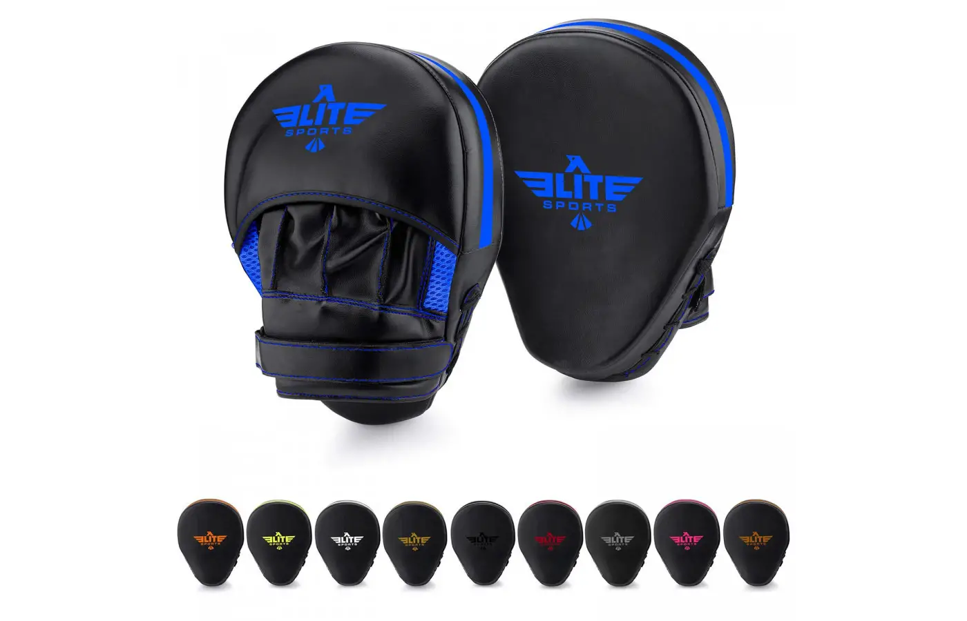 Elite Sports Focus mitts blue and other colors