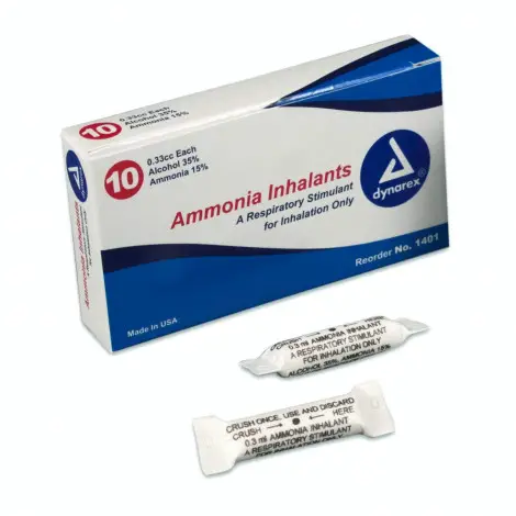 Dynarex Ammonia Inhalants (Ampule) 33 cc