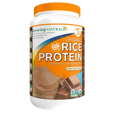 Growing Naturals Organic Rice Protein Powder