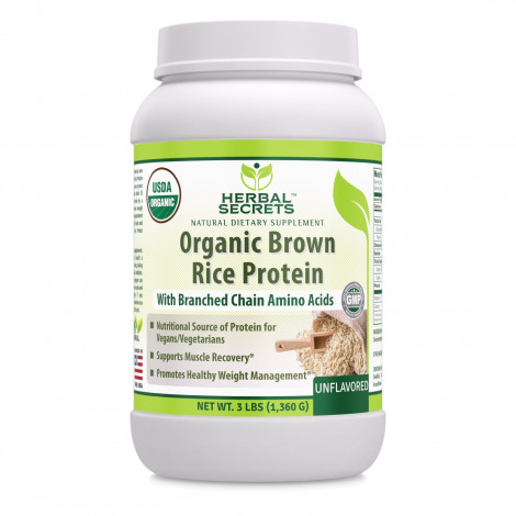 Herbal Secrets Organic Brown Rice Powder