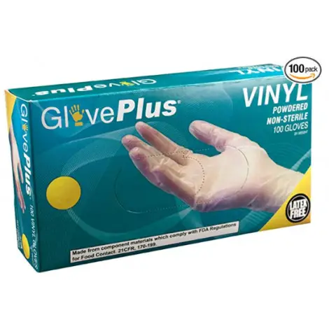 Ammex latex free disposable gloves