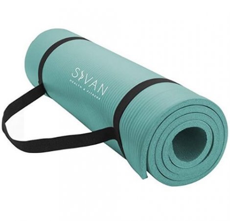 2. Sivan Extra Thick Yoga Mat