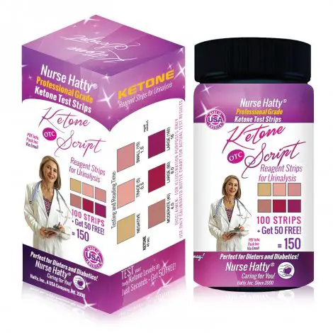 10. Nurse Hatty Ketone Strips