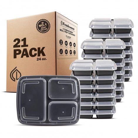 6. Freshware Stackable