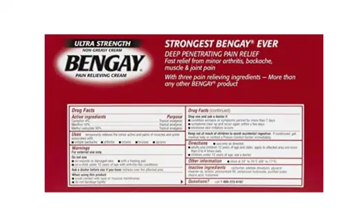 Ultra Strength Bengay