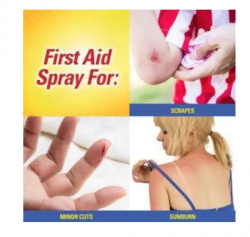Lanacane First Aid Spray Fighting Report