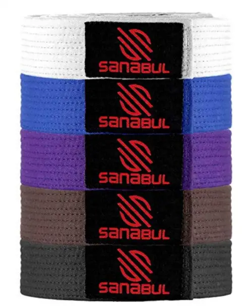 Sanabul Brazilian Jiu Jitsu BJJ Pro Belts Colors