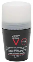 Vichy Homme 72h intense control roll-on deodorant