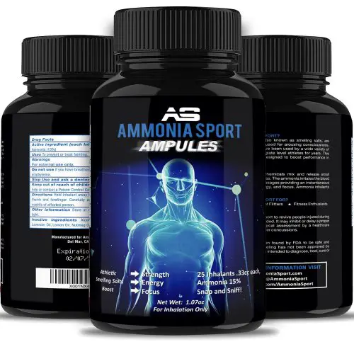 AmmoniaSport Athletic Smelling Salts - Ampules (25)