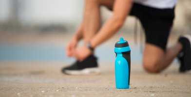 image of fitness shaker bottle